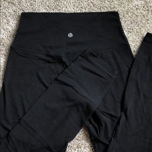 Lulu lemon align 7/8 size 6